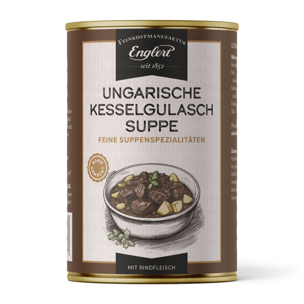 Ungarische Kesselgulaschsuppe, 390ml / Dose